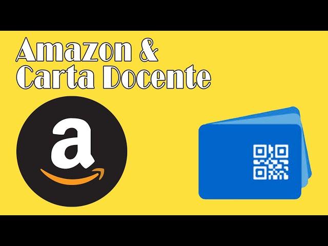 CARTA DOCENTE su AMAZON - tutorial veloce per convertire il bonus docenti ed acquistare libri online