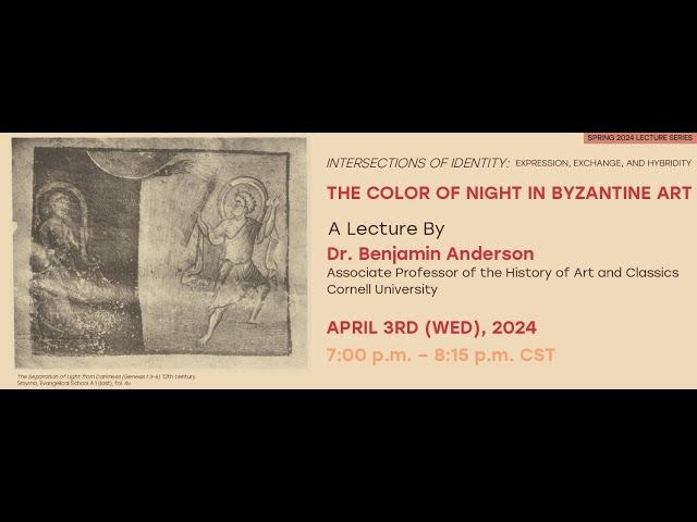 The Color of Night in Byzantine Art