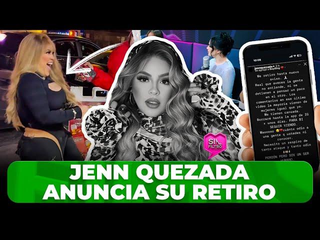 JENN QUEZADA ANUNCIA SU RETIRO DE LOS MEDIOS TRAS LLUVIA DE CRÍTICAS