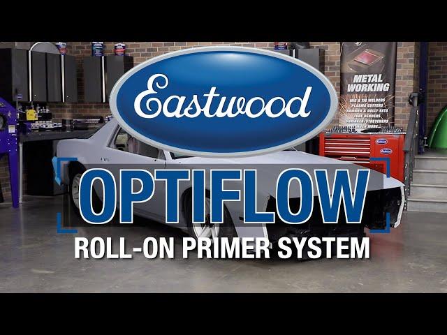 How To Roll On Primer - Painting a Car with OPTIFLOW Roll On Paint System - Eastwood