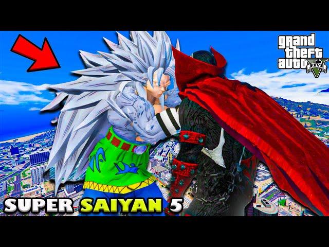 GOKU Become SUPER SAIYAN 5 To Defeat HELL LEADER and Save HEAVEN ARMY in GTA 5 | HvH | S4 | EP-4