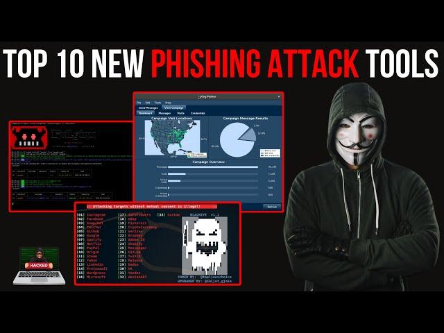 Top 10 New Phishing Attack Tools in Kali Linux To Hack Any Account