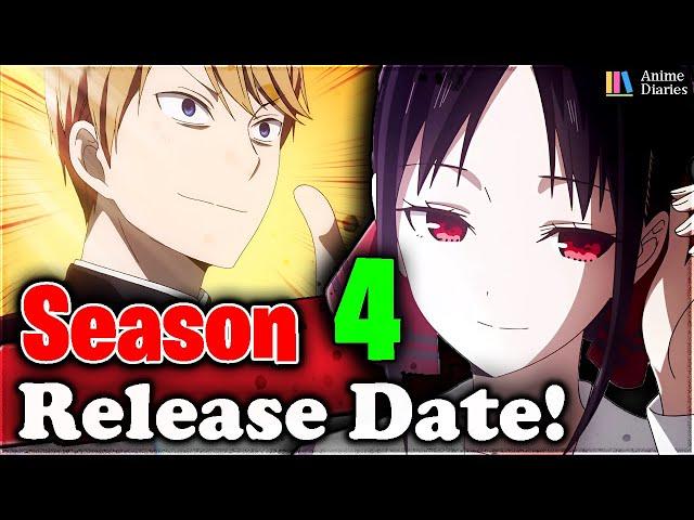 Kaguya Sama Love Is War Season 4 Release Date - Updates With Leaks & Rumors