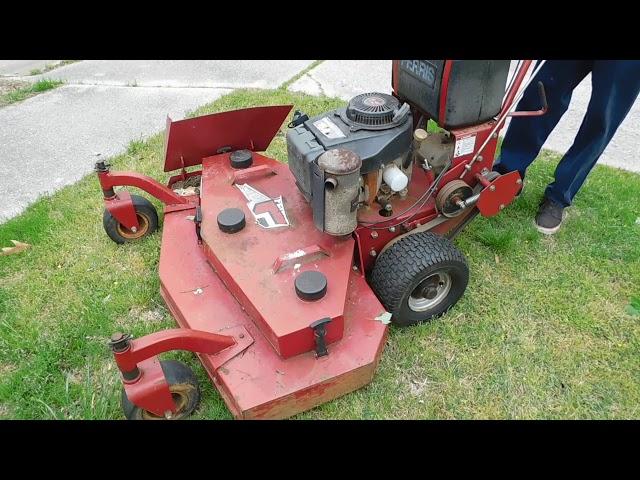 Ferris 48 Inch Cut Walk Behind Commercial Mower 15 HP Kawasaki Engine