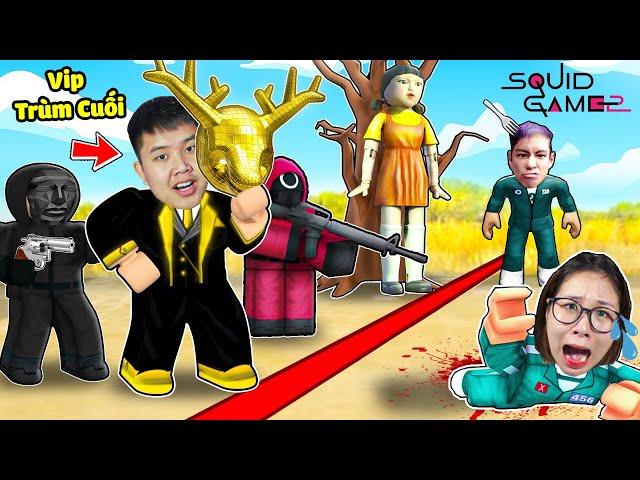 bqThanh Làm Vip Trùm Cuối Trò Chơi Con Mực Squid Game 2 Điều Khiển Trò Chơi Troll Ốc