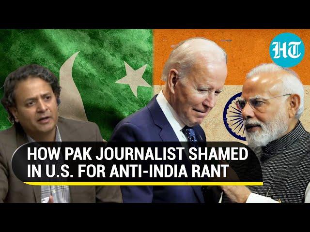 Pakistani journalist gets shamed again for anti-India rant in U.S. | Watch