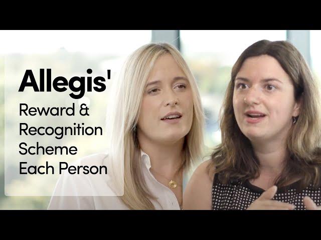 Allegis' Reward and Recognition Scheme Each Person