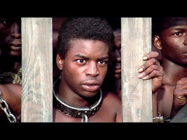 Kunta Kinte - Sold to Slave Masters #blackhistory  (Roots 1977) HD