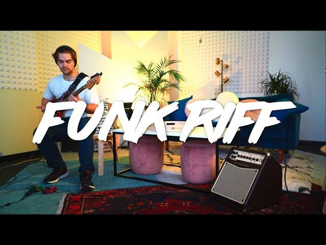 Funk Riff on the Bass Guitar with Jeremy Steckler