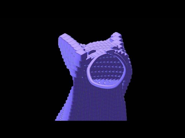 cat but it's a gamecube intro