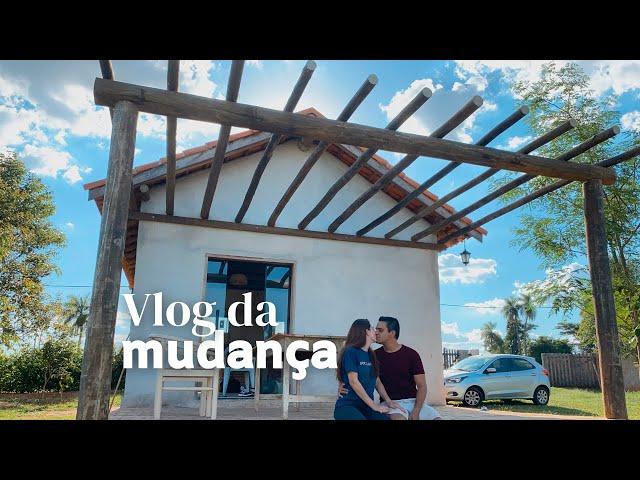 Vlog da mudança: da casa na cidade à cabana no campo | Ep: 01