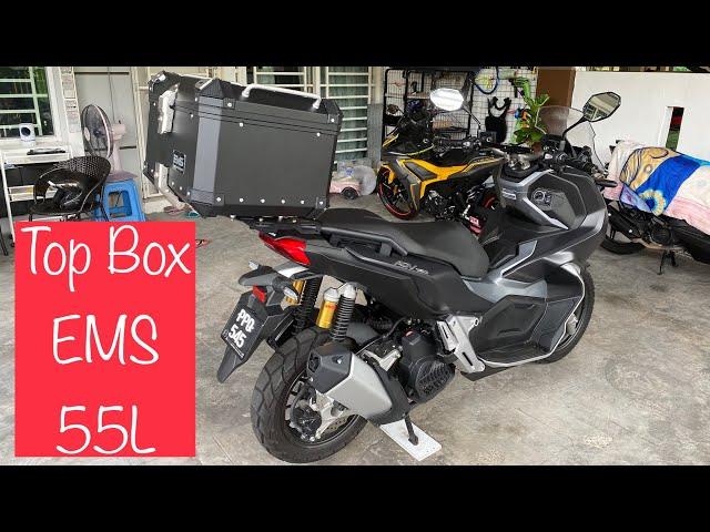 ADV150 - Install with EMS Adventure top box 55L