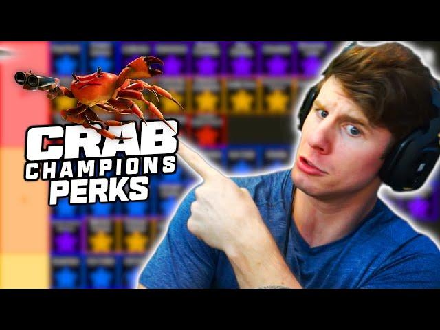 I Ranked Every Single Perk In Crab Champions