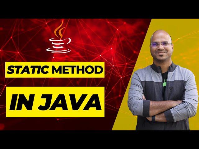 #38 Static Method in Java