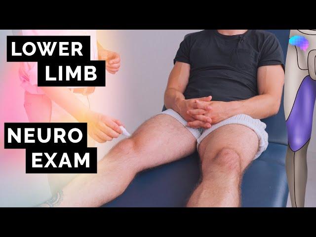 Lower Limb Neurological Examination | OSCE Guide | NEW | UKMLA | CPSA