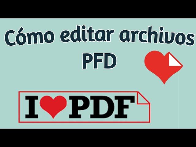  COMO EDITAR ARCHIVOS PDF | Como convertir WORD A PDF 