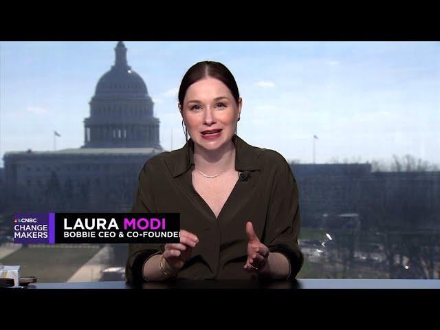 Bobbie CEO & Co-founder Laura Modi: CNBC Changemakers for Women's History Month