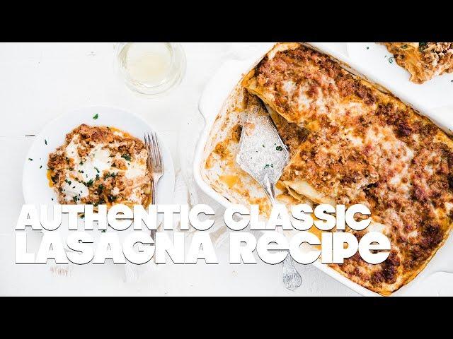 Lasagna Bolognese Recipe