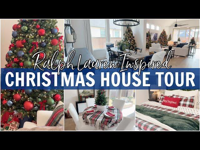 2024 Christmas House Tour | Ralph Lauren Inspired | BEDROOM REVEAL!!