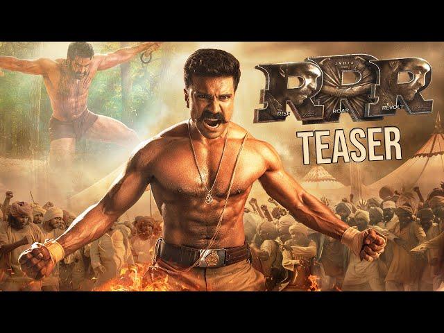 RRR Movie Teaser | Ram Charan | NTR | Director Rajamouli | #Seetharamaraju | TheNewsQube.com