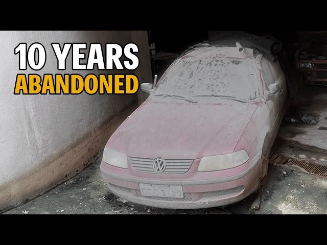 ABANDONED FOX WAGON 20 YEAR RESCUE: Auction Car Transformation & Deep Cleaning!!