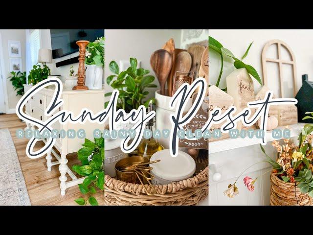 FALL RELAXING SUNDAY RESET // RAINY DAY CLEAN WITH ME // CHARLOTTE GROVE FARMHOUSE