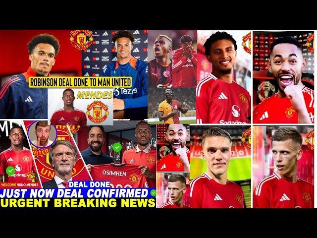 THE LATEST CONFIRMED MAN UNITED TRANSFER NEWS AND RUMOURS TRANSFERS 2025| #manunitednewstoday 