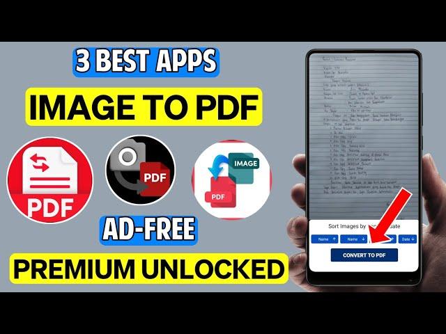3 Best Image to PDF Converter App For Android