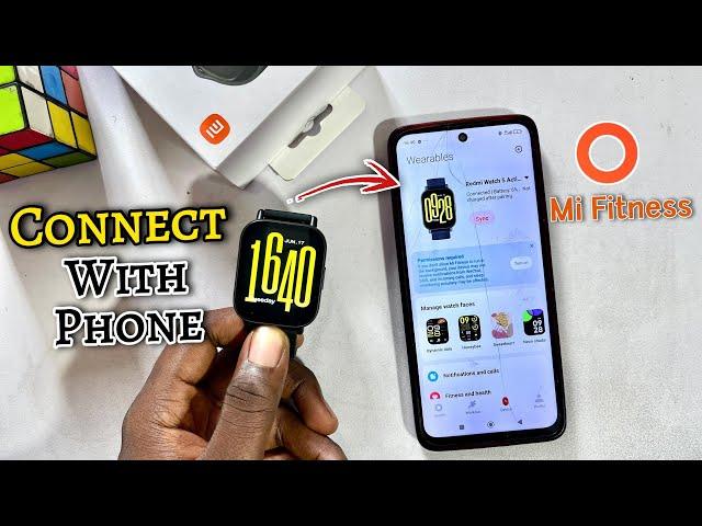 How to Connect Mi Fitness App to Phone (Change Wallpaper, Call Settings, WhatsApp, Dial)