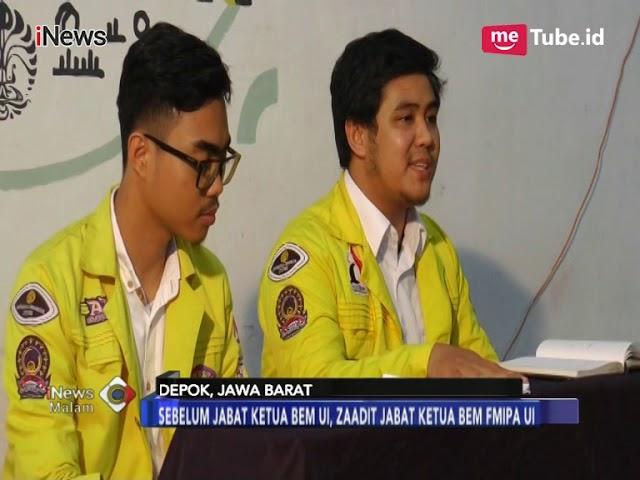 Ini Dia Sosok Zaadit Taqwa, Ketua BEM UI yang Acungkan 'Kartu Kuning' ke Jokowi - iNews Malam 02/02