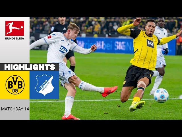 Borussia Dortmund - TSG Hoffenheim | 1:1 | Zusammenfassung | Bundesliga 2024-25