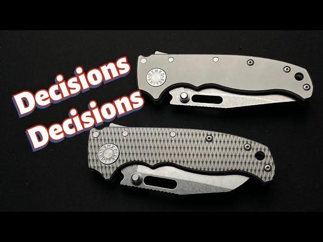 Demko Titanium AD20.5 Knife Discussion