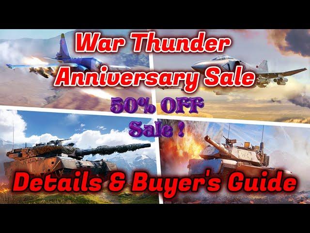 Anniversary Pack Sale 2024 Details + Buyer's Guide [War Thunder]