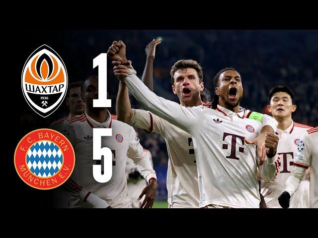 Olise brace in 5-1 vs. Shakhtar Donetsk | Champions League – Highlights