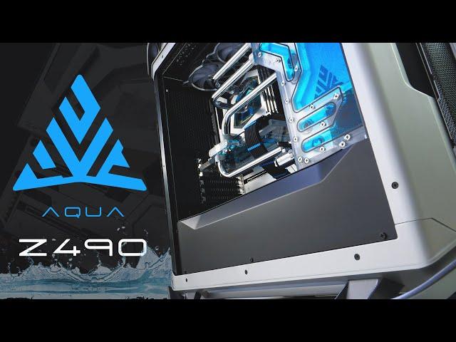 THE AQUA IS BACK! Z490 AQUA, 10900K Time-lapse Build