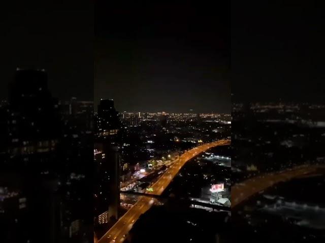 Story IG suasana malam di Bangkok thailand dari lantai 49 #noerow
