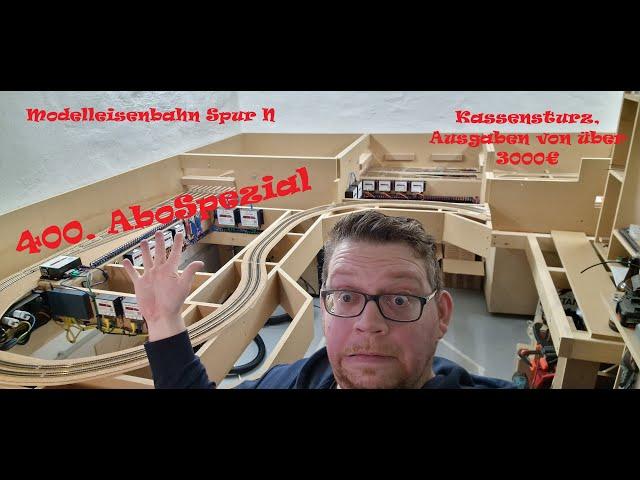 400. AboSpezial Modelleisenbahn Spur N Kassensturz, was hat der Spaß bis jetzt gekostet?! 4K