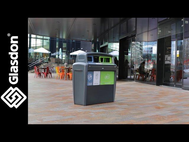 Glasdon | Poubelles de tri sélectif Nexus® Évolution City