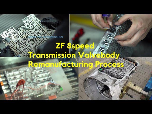 ZF 8 speed transmission valve body Remanufacturing Process