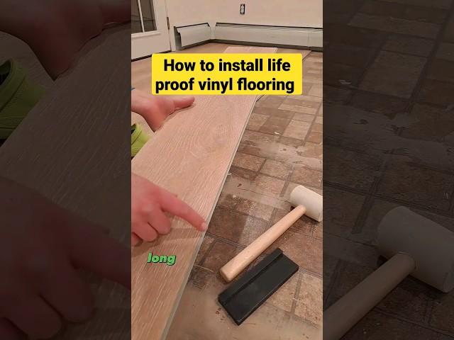 How to Install Life Proof Vinyl Flooring