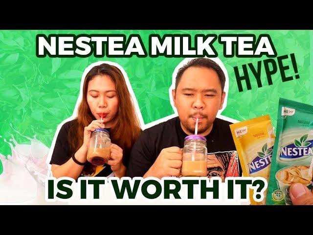 NESTEA MILK TEA HYPE! Taste Test & Review [Barato Blog]