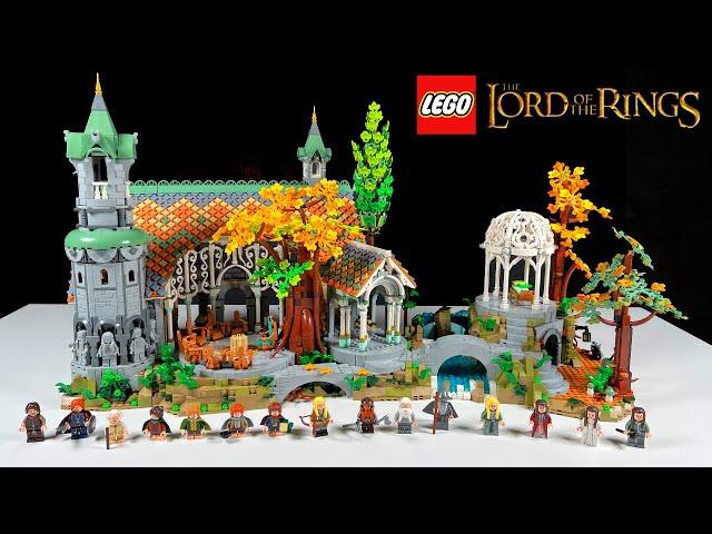 500€ sinnvoll investiert: LEGO Herr der Ringe 'Bruchtal' Review! | Set 10316