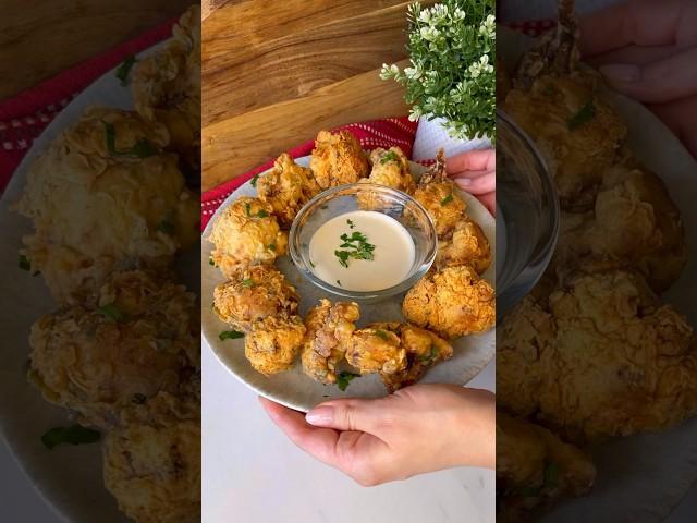 قرنبيط مقلي-Fried Cauliflower