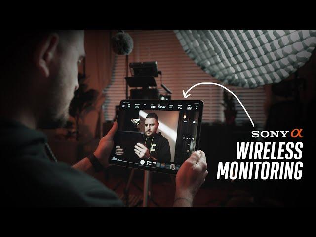 Record & Monitor Videos WIRELESSLY on Sony Cameras (A7SIII + FX3)