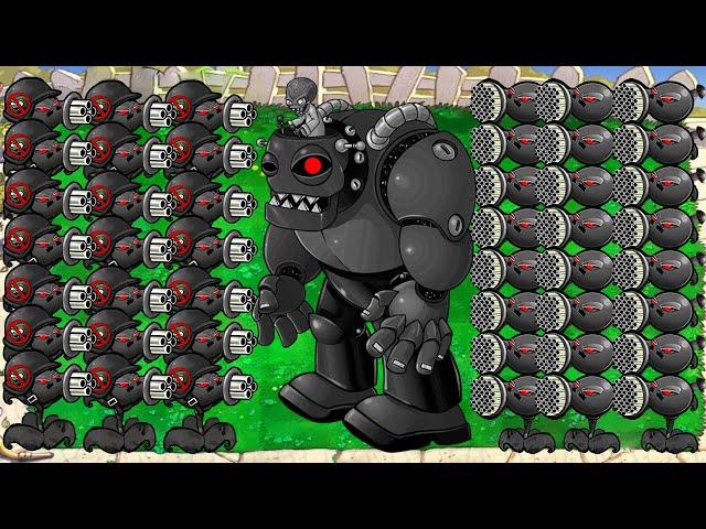 Doom Gatling Pea and Doom Repeater Gatling vs Doom Dr.Zomboss Giga - Plants vs Zombies Hack