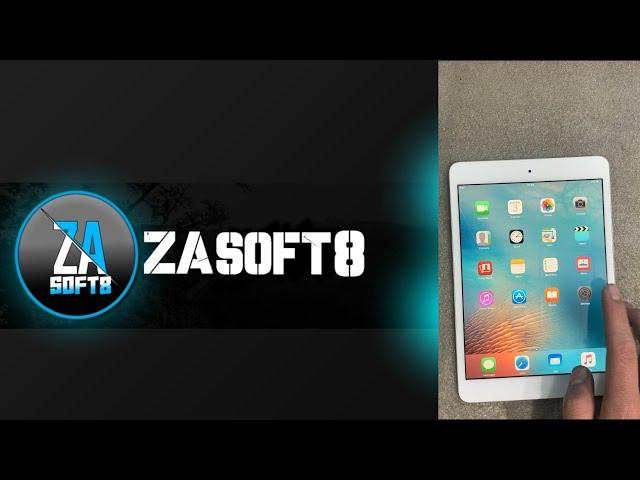 Bypass/Remove iCloud All Apple Ipad with IOS 9.3.5 Remove 100% Permanent ZASoft8