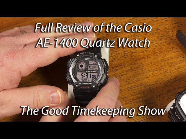 Casio AE1400 Quartz Watch Full Review