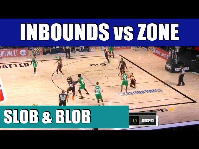 Inbounds Plays vs ZONE - SOB & BOB Basketball Playbook