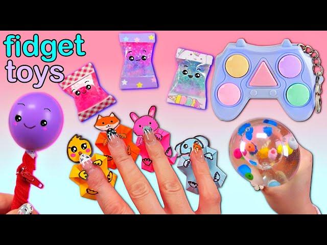 SUPER FACILES - 7 BRICOLAGE IDEES DES FIDGET TOYS