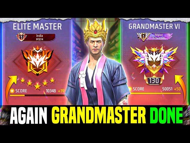 Road To Grandmaster in Solo ️Solo Rank Push Tips & Tricks #freefire